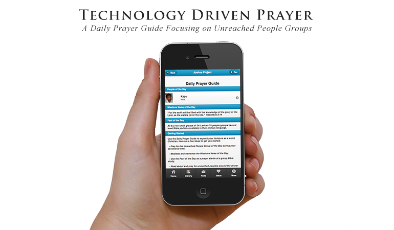 Image from the Project: Joshua Project Mobile App